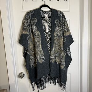 Chico's Leopard Print Reversible Top